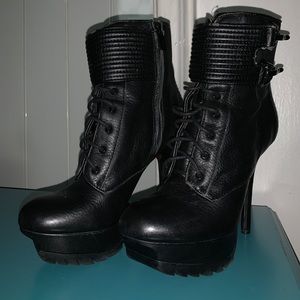 Vixen Stilletto Platform Booties
